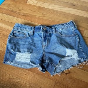 Hollister Blue Jean Shorts